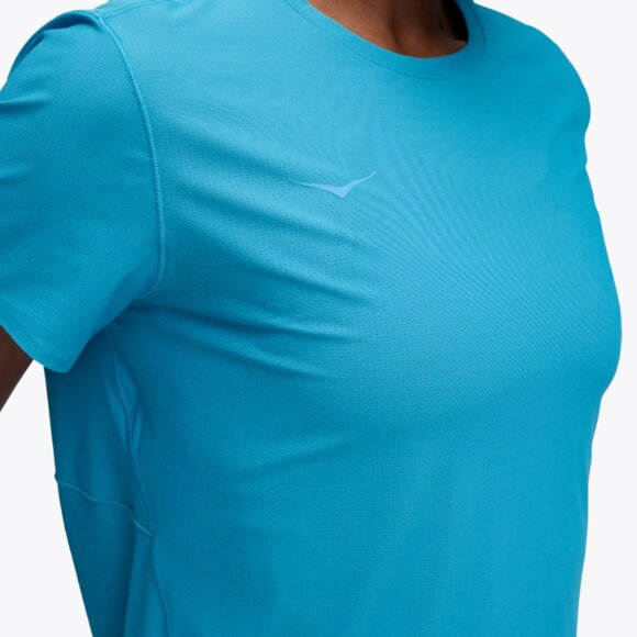 Hoka NEW Airolite Short Sleeve 2.0- Small, Hoka Blue - Picture 3 of 10